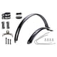 thumbnail image 5 of Guardabarros Delanteros Y Traseros Para Bicicleta, Para Neumáticos De 26 Pulgadas, Guardabarros De Bicicleta Resistentes Y Portátiles, Soporte Negro Con Abrazadera, 5 of 5