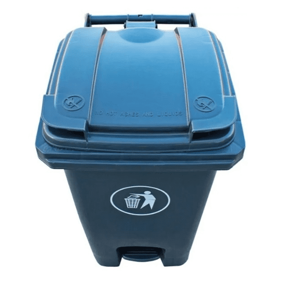 Contenedor Basura 60 Litros Gris
