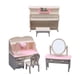 thumbnail image 5 of Juego De Muebles Para Casa De Muñecas 1 12 Accesorios Ricos Ensamblaje En Miniatura Para Piano Para Niños, 5 of 5