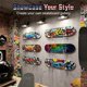 thumbnail image 4 of Soporte de Pared Acrílico BiJun 300 g para Patinetas, Longboards, Cruisers y Snowboards, 4 of 9