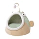 thumbnail image 1 of Cama Para Gatos De Interior, Suministros Para Mascotas, Nido Semicerrado Para Gatos, Para Perros, Gatos, Cachorros, L, Verde, 1 of 3
