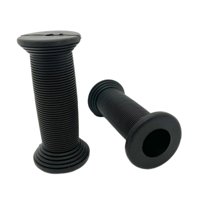 Ioensy - 2 Fundas Antideslizantes Para Manillar De Bicicleta Para Niños, Color Negro