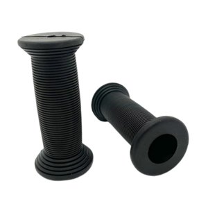 Ioensy - 2 Fundas Antideslizantes Para Manillar De Bicicleta Para Niños, Color Negro