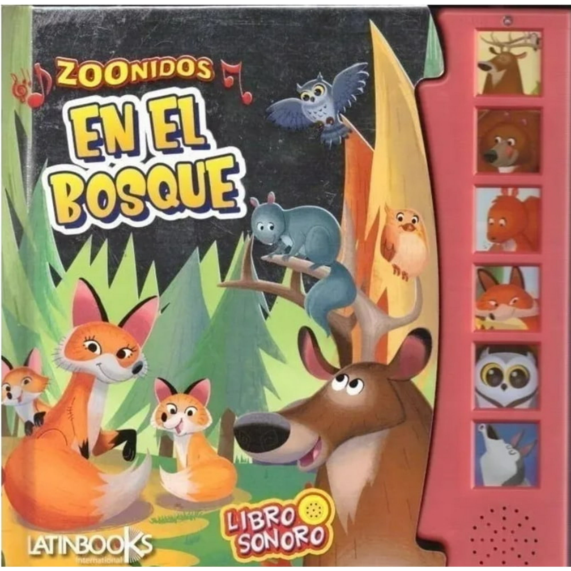 Latinbooks - Libro Zoonidos -bosque