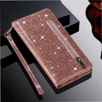 Funda Para Foxdock Elegante Funda Xiaomi 13 Lite Glitter Con Cremallera-Ideal Para El Uso Diario
