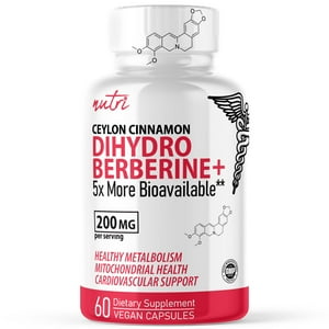 Suplemento Nature'S Fusions De Dihidroberberina 200 Mg 60 Cápsulas