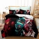 thumbnail image 1 of Hazbin -Hotel -3 Piece- Bedding Set Printed-Duvet Cover Set- Printed Bed Comforter -Cover Quilt -Covers with Pillowcases for -Your Own- Bedroom No Quilt, 1 of 5