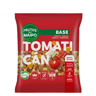 Base Para Cocinar Tomaticán 400 G Frutos Del Maipo