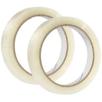 Gen - 2X Cinta Adhesiva Grande Transparente Negocio Oficina Colegio Multicolor