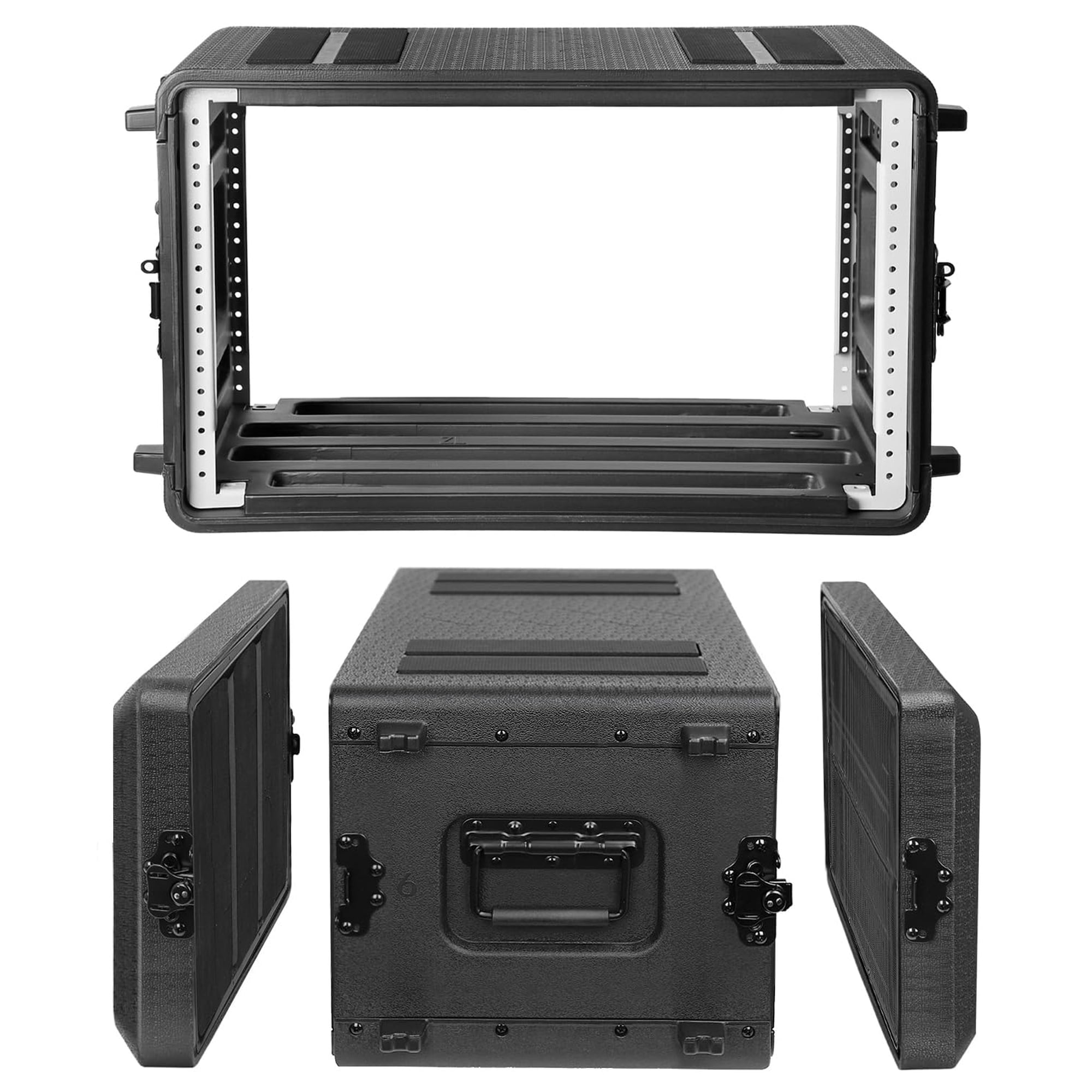 Rack Case Diandian 6u Shallow, 30 Cm De Profundidad, 19 Pulgadas, Montaje En Rack
