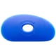 thumbnail image 1 of Rib De Cerámica Pottery Rib Shape 1 Azul Firme De Polímero, 1 of 3