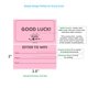 thumbnail image 3 of Boletos de rifa Tacticai 250 rosa - Tarjetas de buena suerte, 3 of 6
