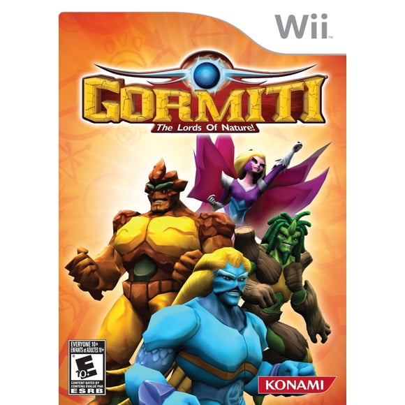 Juego Wii Konami Gormiti: ¡Los Señores de la Naturaleza! (Reacondicionado Grado A)
