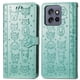 thumbnail image 2 of Funda Cartera FOXDOCK para Motorola Edge 50 Neo , Flip PU con Relieve de Gatos y Perros, Tarjetero y Soporte, 2 of 6
