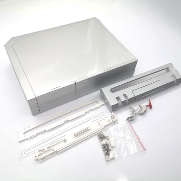 Carcasa Completa LRWDEFA para Consola Wii Color Plata