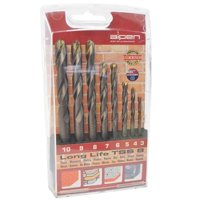 Alpen - Set 8 Brocas Piedra - 3 A 10 Mm - Long Life