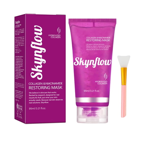 Mascarilla Nocturna Hidratante SKYNFLOW SKINCARE 95 ml Ácido Hialurónico