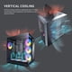 thumbnail image 3 of Carcasa para PC Antec C5 ARGB Mid-Tower ATX con ventiladores tipo C de 7 x 120 mm, 3 of 9