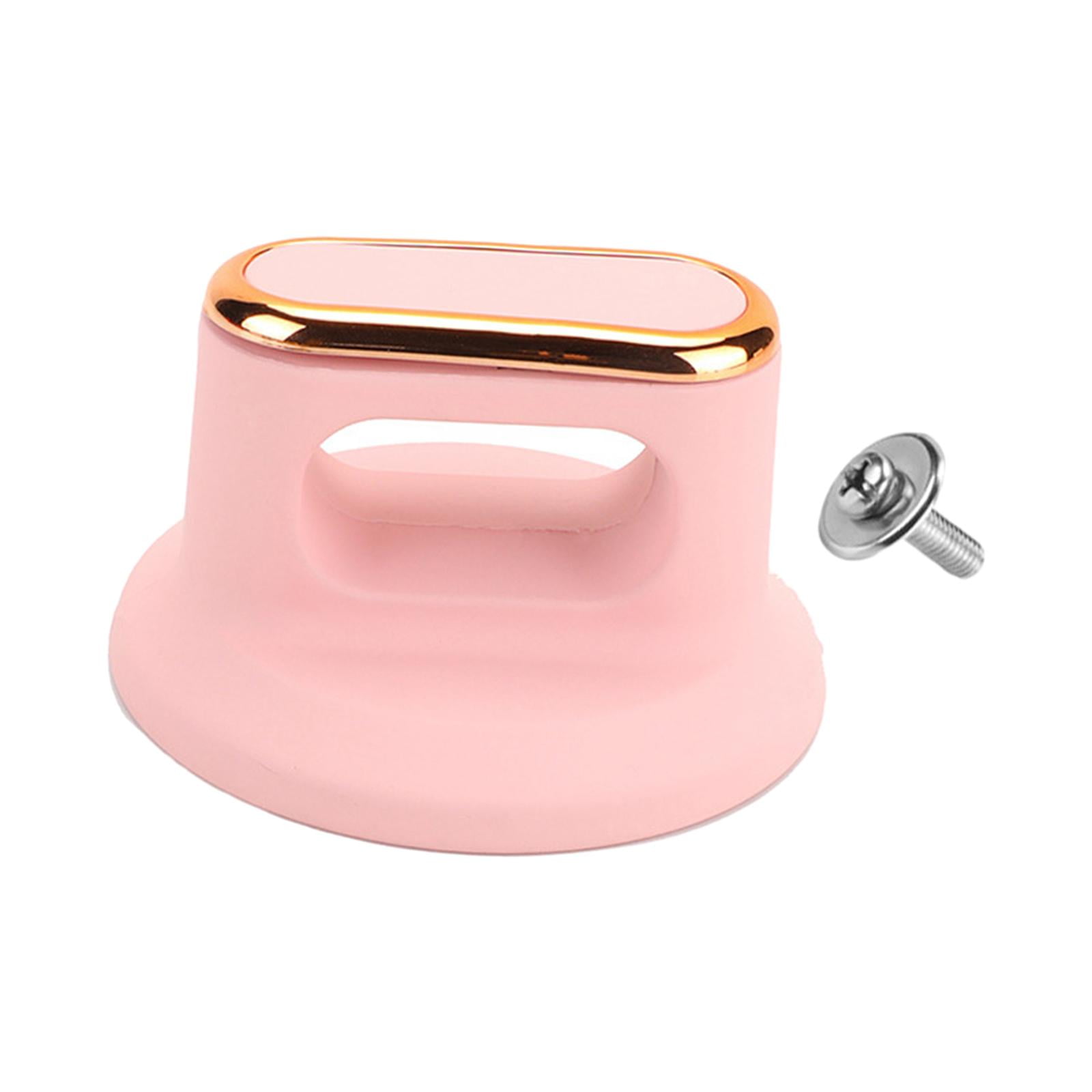 Magideal - Perilla De Tapa , Perillas Universales De Repuesto Para Tapa De Sartén, Manija De Perilla De Utensilios De Cocina, Perillas De Agarre De , Rosa