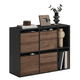 thumbnail image 2 of Mueble Organizador Negro con 4 Canastos de Tela Harslov, 2 of 8
