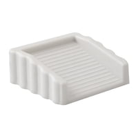 Bothyi - Tope De Puerta De Goma Para Mantener La Puerta Abierta, Portátil, Para Hotel, Hogar, Baño, 1 Unidad, Blanco