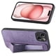 thumbnail image 5 of Funda Protectora con Correa para iPhone 15 Resistente a Golpes Morado, 5 of 6