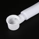 thumbnail image 4 of Uxcell 0.28m Tubería de Desagüe de Bañera de ABS Ajustable Tubo de Drenaje Flexible Blanco 1Pc, 4 of 6