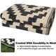 thumbnail image 3 of Alfombra Exterior SAND MINE 5x8ft Reversible Impermeable, 3 of 3