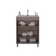 thumbnail image 3 of Mueble Organizador 1 Puerta 2 Nichos + Organizador De Baño Wc 9003Sb-9006B Café Smoke - Blanco, 3 of 6