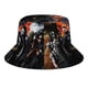 thumbnail image 5 of El Caballero Oscuro Sombrero bucket para adultos, gorra de protección solar, sombrero de pescador plegable para viajes al aire libre, pesca y actividades de verano, 5 of 6
