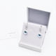 thumbnail image 3 of Aros Amor Plata Italiana 925 y Cristal Genuino Aurora Boreal, 3 of 4