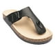 thumbnail image 3 of Sandalia Mujer Negro Razo Chancleta, 3 of 5