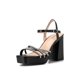 thumbnail image 2 of Sandalia Eco Cuero Taco Negro Fiesta Mujer Weide YOU205, 2 of 3