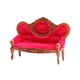 thumbnail image 1 of 1/12 Sofá Para Casa De Mu?ecas Modelo Dormitorio Escena Ornamento Casa De Mu?ecas Sofá Rojo, 1 of 5
