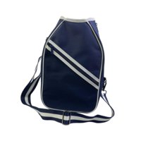 Magideal - Portador De Almacenamiento De La Cubierta De La Paleta De Pickleball, Caja De La Raqueta, Cubierta De La Raqueta De Pickleball Con Correa Para El Homb Azul Blanco