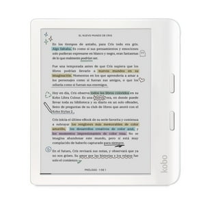 Rakuten Kobo - Lector E Reader Kobo Libra Colour Hd 7"" - 32Gb - Blanco