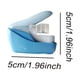 thumbnail image 2 of 1pc Handheld Staple Free Stapler, Staplers For Desk Swingline, Rotatable Heavy-Duty Staplers, Labor-Saving Stapler Office School Supplies White Blue No Staples Needed 4 Sheet Capacity, 2 of 4