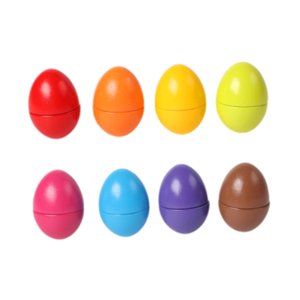 Magideal - Juguetes De Combinación De Huevos, Rompecabezas De Huevos, Juguete De Educación Temprana, Clasificación De Colores Y Formas, Huevos Inteligentes Para