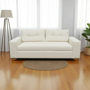 Diseños Valestrini - Sofa Paris Tres Cuerpos Lino Crudo