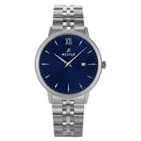 Westar - Reloj Profile Acero Inoxidable Esfera Azul Cuarzo 50215Stn104 Para Hombre