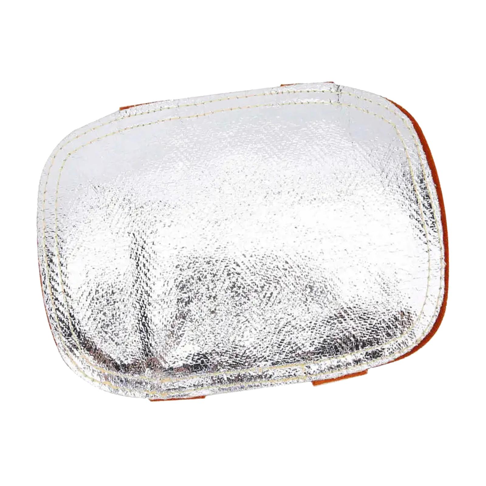 Ioensy - Almohadilla De Guantes De Soldadura De Escudo Térmico Manual Para Cortar Metal Fundición Camping