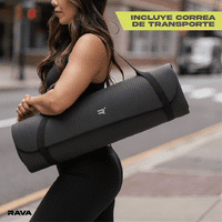 Training Mat Colchoneta Yoga Ejercicio Gris 15Mm Rava