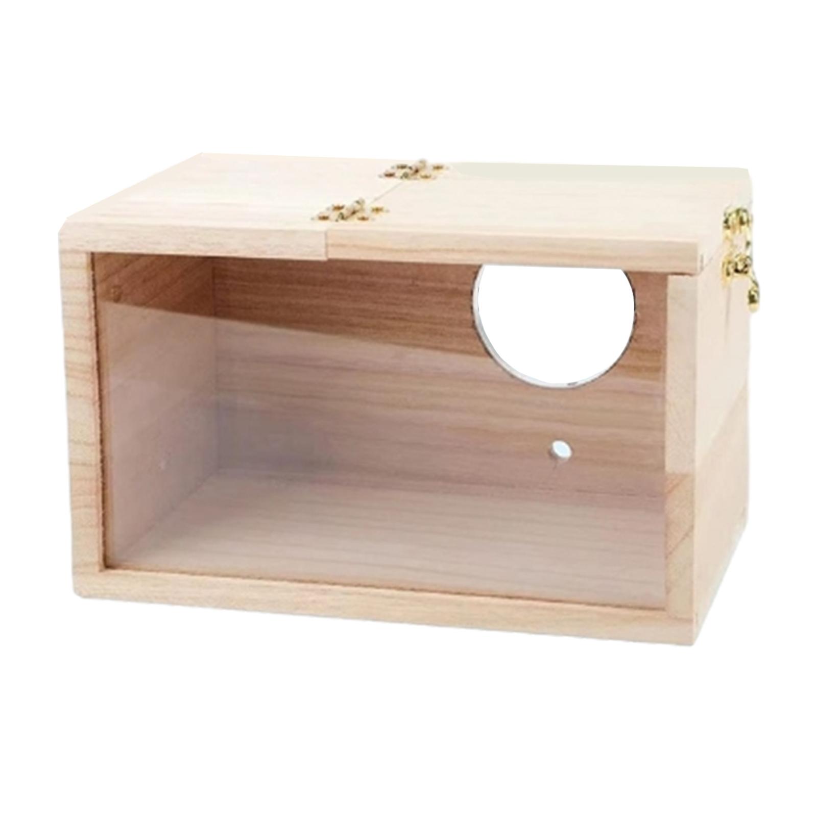 Ioensy - Caja Nido Para Pájaros, Casa Colgante, Caja Nido Para Periquitos, Agapornis, Pinzones