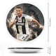 thumbnail image 2 of Cristiano Ronaldo Plato decorativo de porcelana fina (bone china), plato decorativo de cerámica para hogar, oficina, soporte de pared, platos decorativos para dormitorio 15 cm, 2 of 6