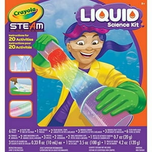 Crayola Liquid Science Kit For Kids, Water Experiments, Juguete Educativo, Regalo Para Niños, 7, 8, 9,10