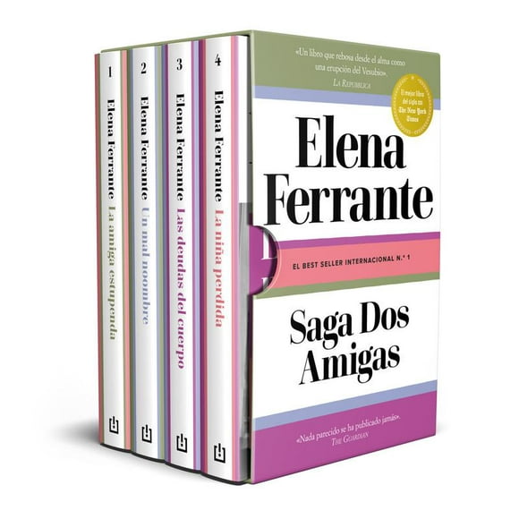 Libro Saga Dos amigas - Elena Ferrante
