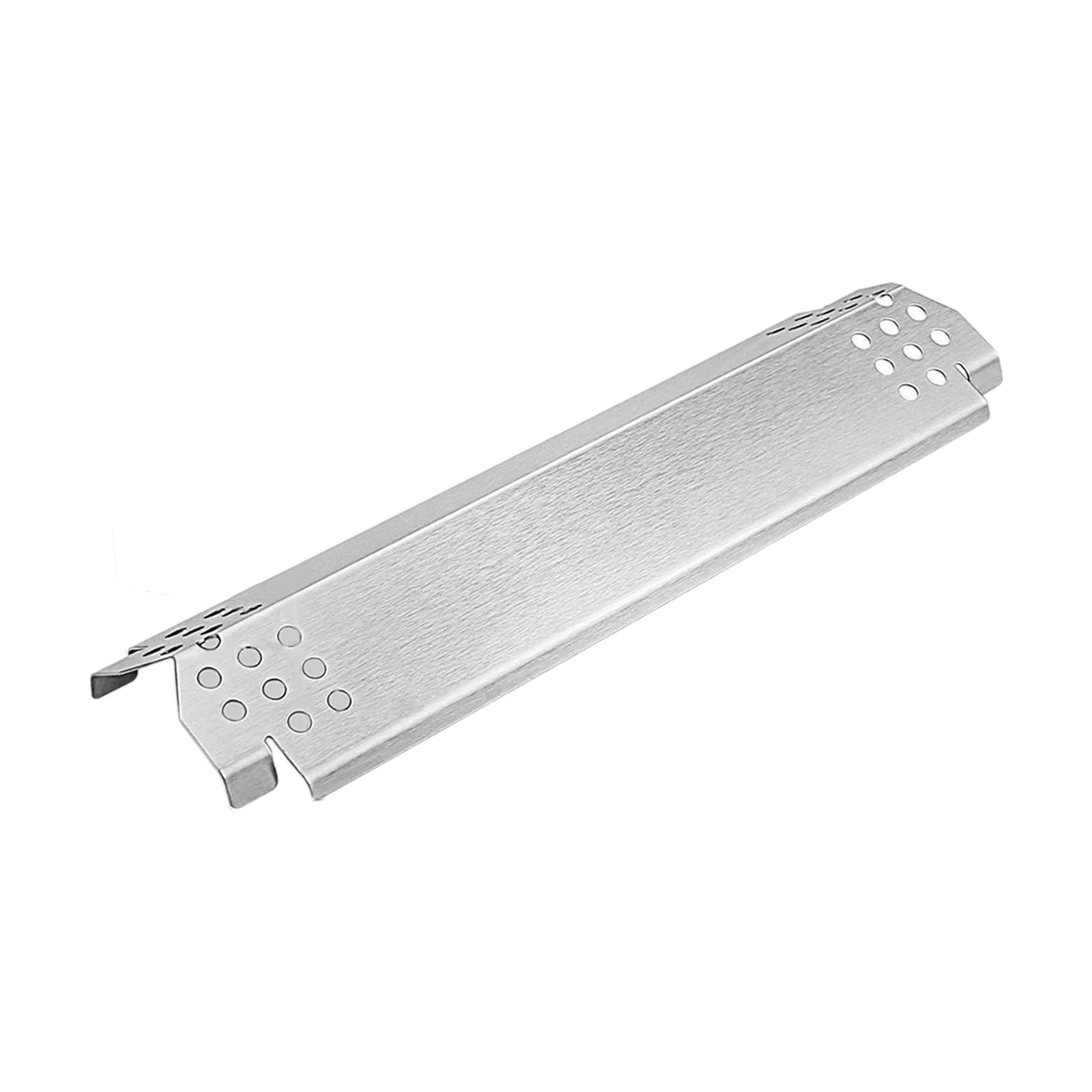 Magideal - Placas Térmicas De Repuesto Para Parrilla, Cubierta Protectora Para Quemador, Tienda Térmica De Acero Inoxidable Compatible Con Plata Para La Mayoría