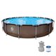 thumbnail image 1 of Piscina estructural café redonda 4,57x84cm, 1 of 3