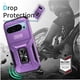 thumbnail image 2 of Funda Armada para Google Pixel 9 Pro con Tapa Deslizante y Soporte Magnético Giratorio Morado, 2 of 5