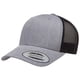 thumbnail image 1 of Gorra Yupoong YP Classics Retro Trucker Heather Black, 1 of 3